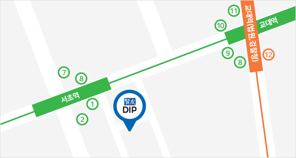 법무법인 현우 DIP 기업회생연구소 지도이미지